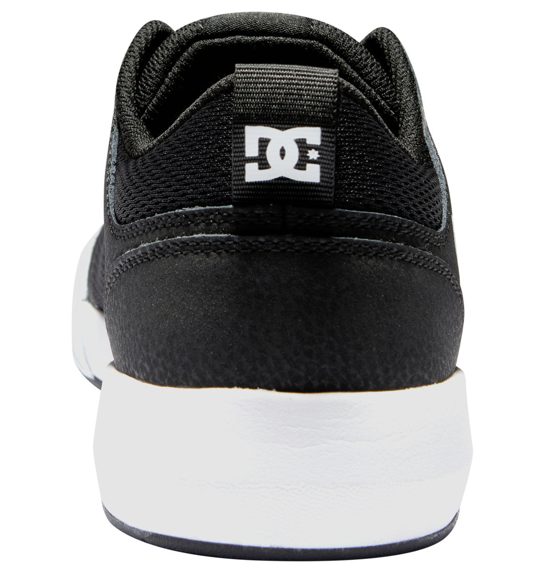 DC Transit Men Sneakers Black / White | US-7859VGH