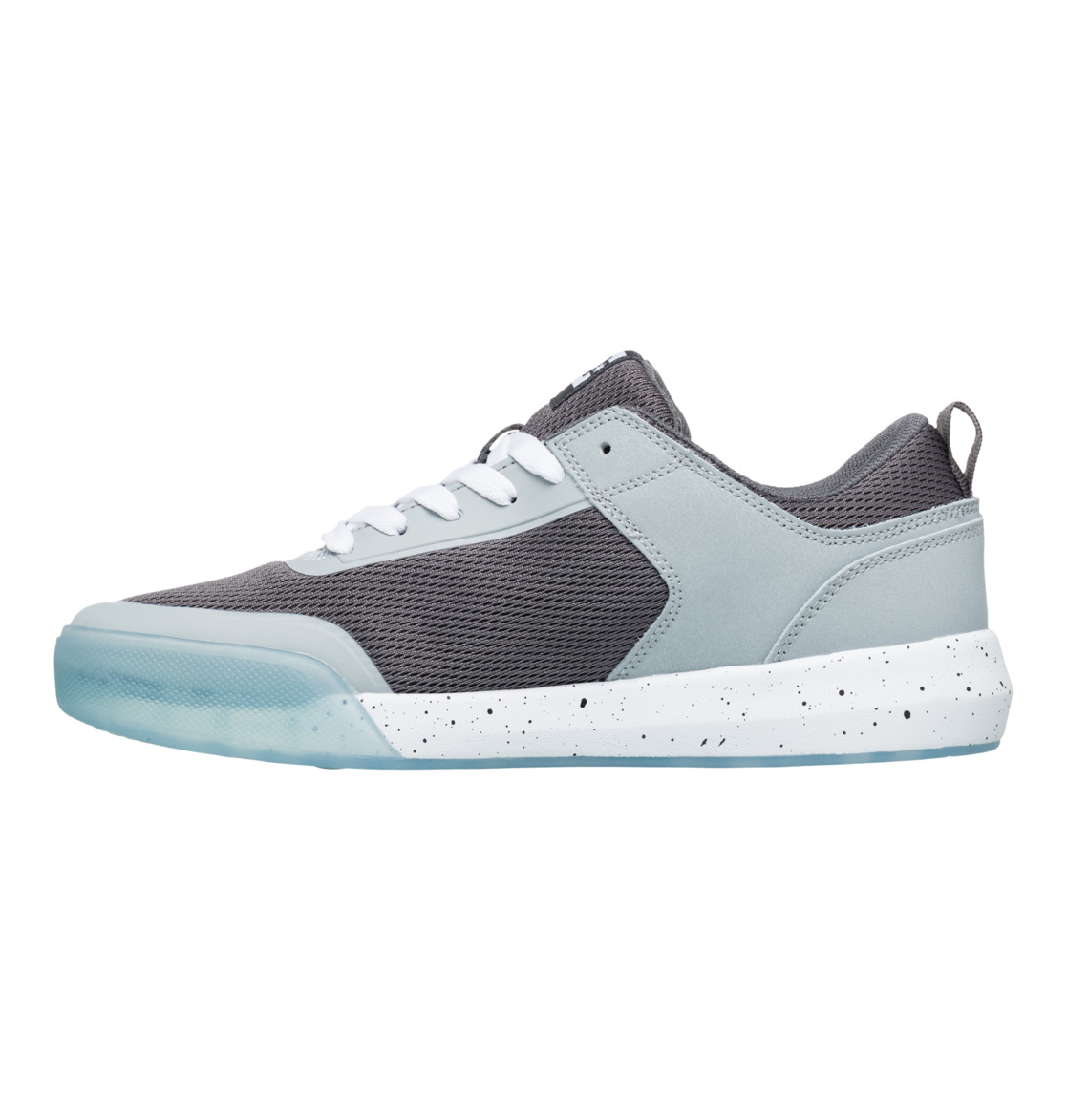 DC Transit Men Sneakers Grey / Blue | US-2076ZYO