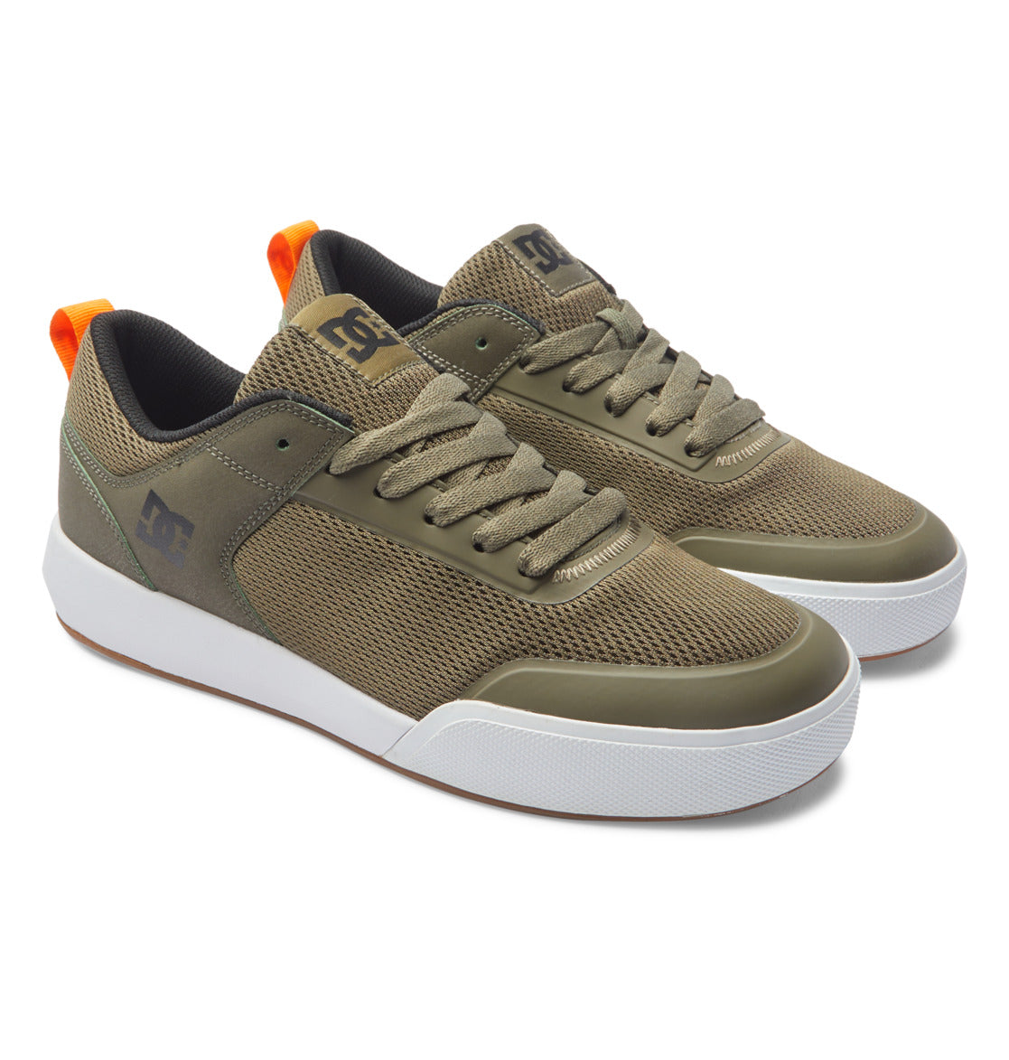 DC Transit Men Sneakers Olive | US-9035XUY