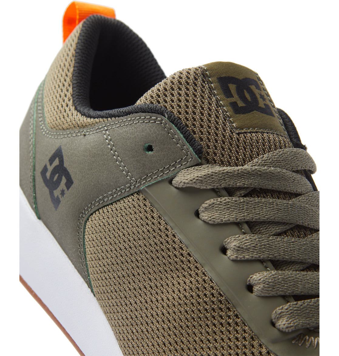 DC Transit Men Sneakers Olive | US-9035XUY