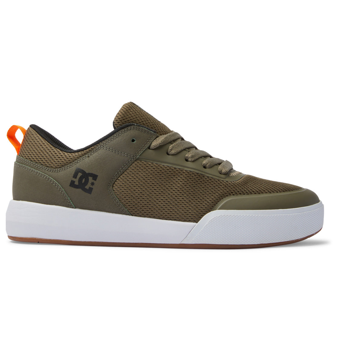 DC Transit Men Sneakers Olive | US-9035XUY