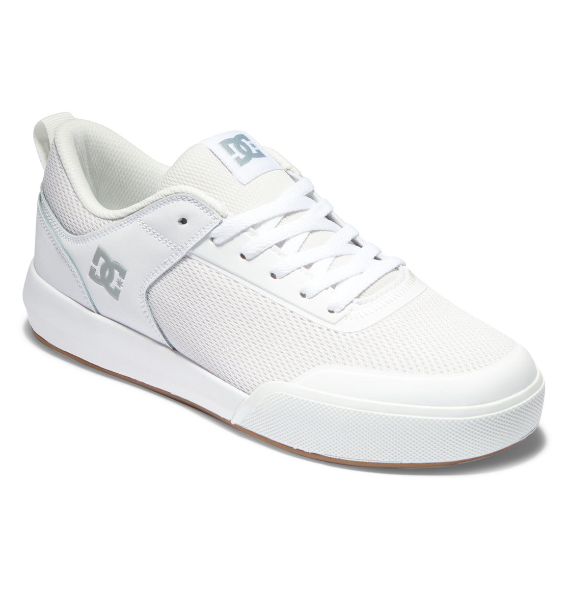 DC Transit Men Sneakers White | US-0623QIH