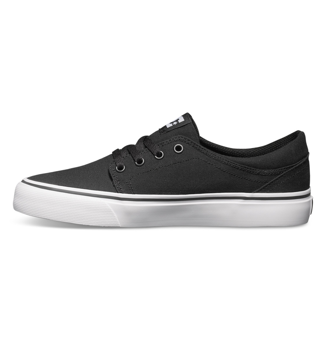 DC Trase Tx Men Sneakers Black / White | US-1276PNW