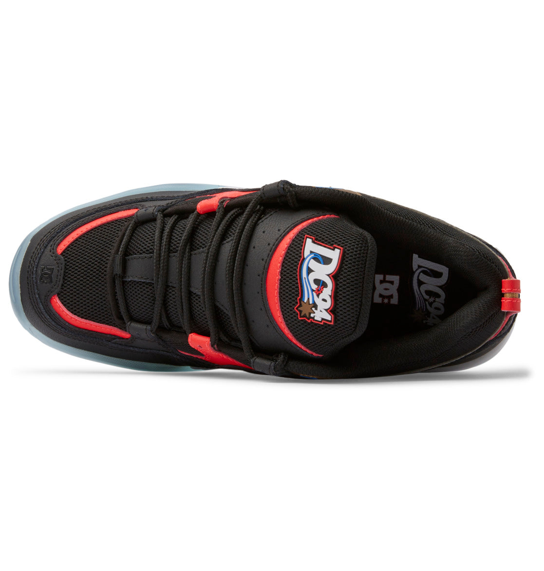 DC Truth OG Men Sneakers Black / Red / Blue | US-3794UEA