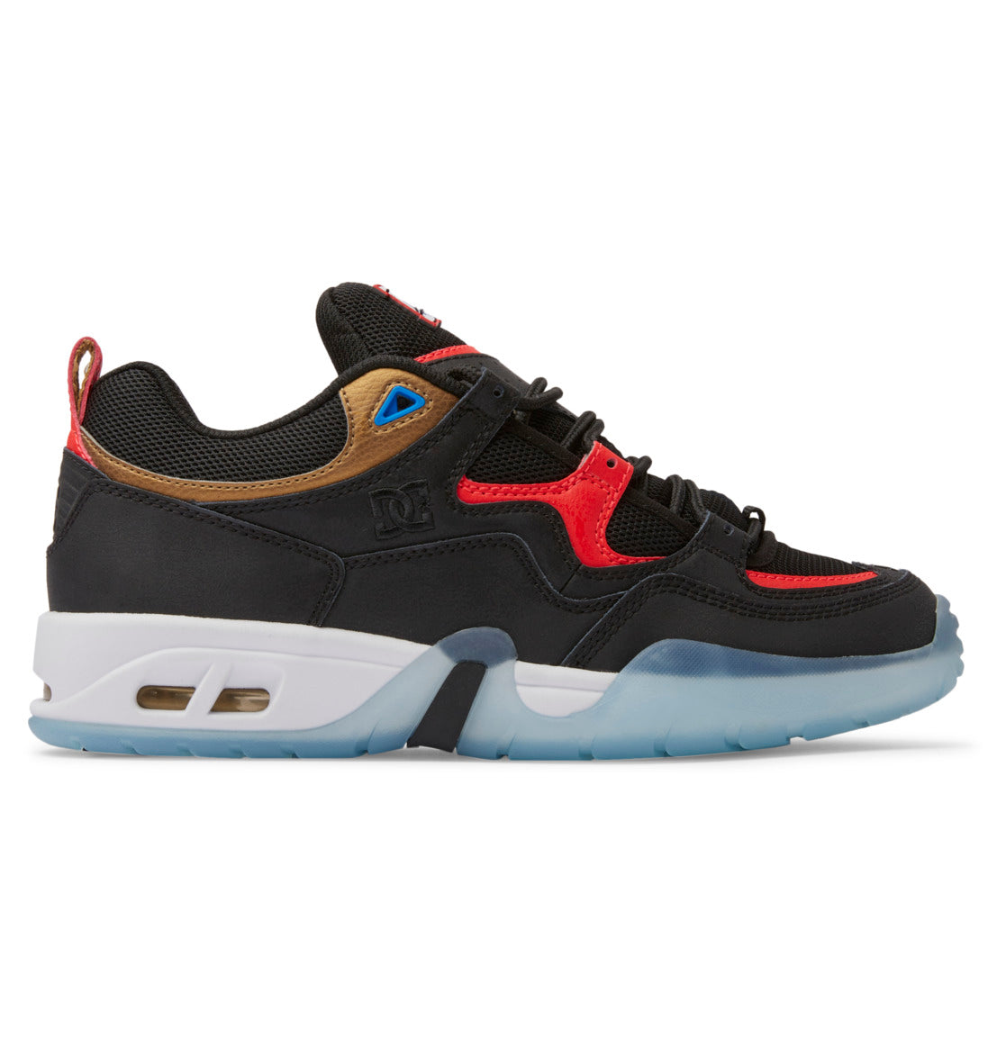 DC Truth OG Men Sneakers Black / Red / Blue | US-3794UEA