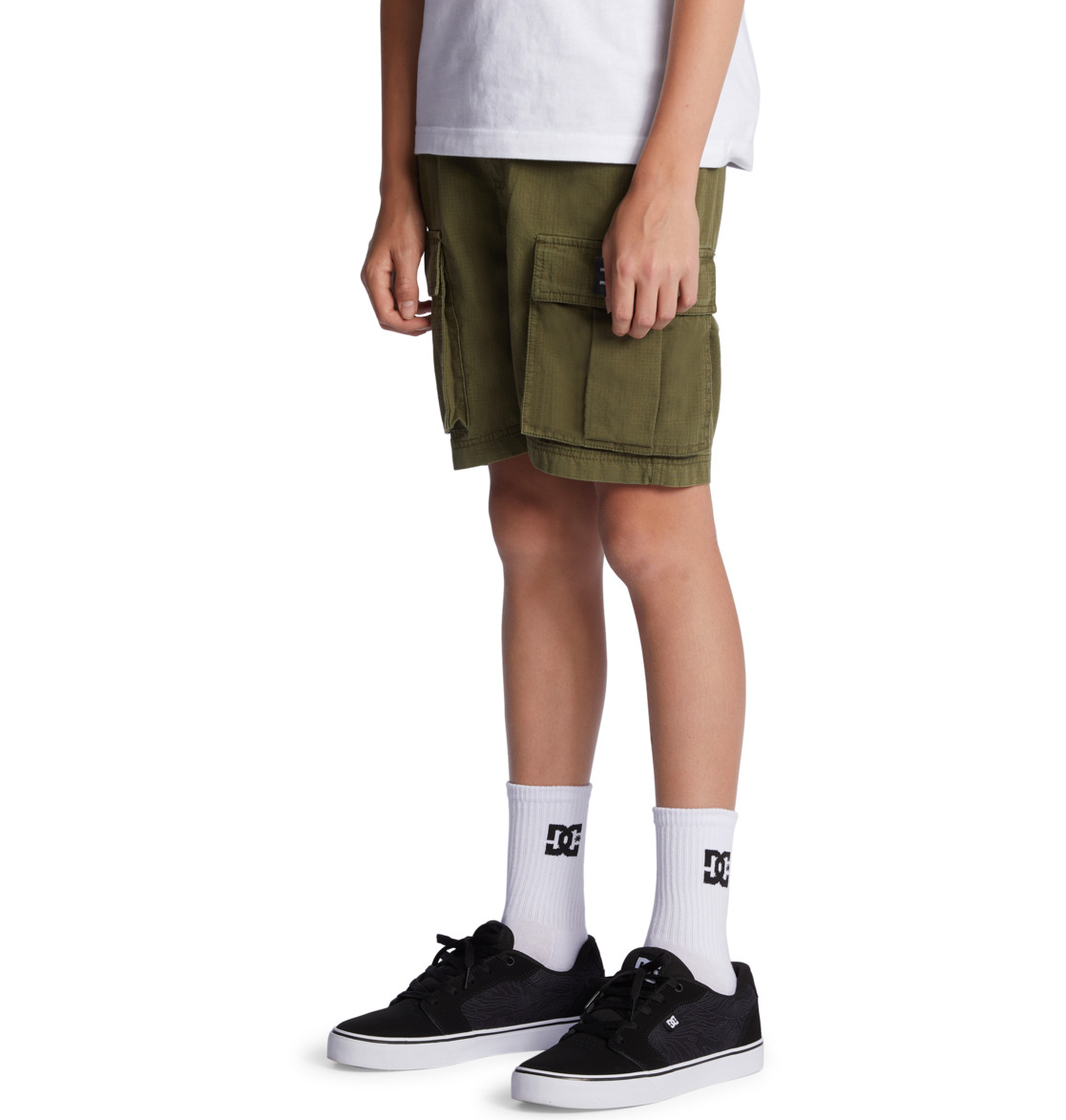 DC Tundra Cargo Kids' Pants Dark Green | US-6327WVF