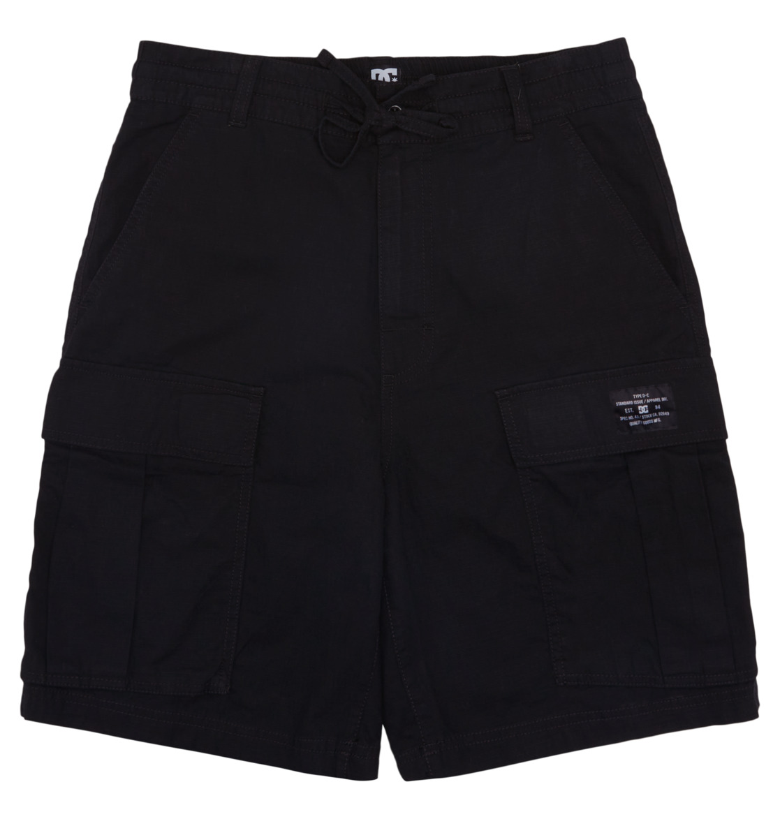 DC Tundra Cargo Men Shorts Black | US-2398AMB