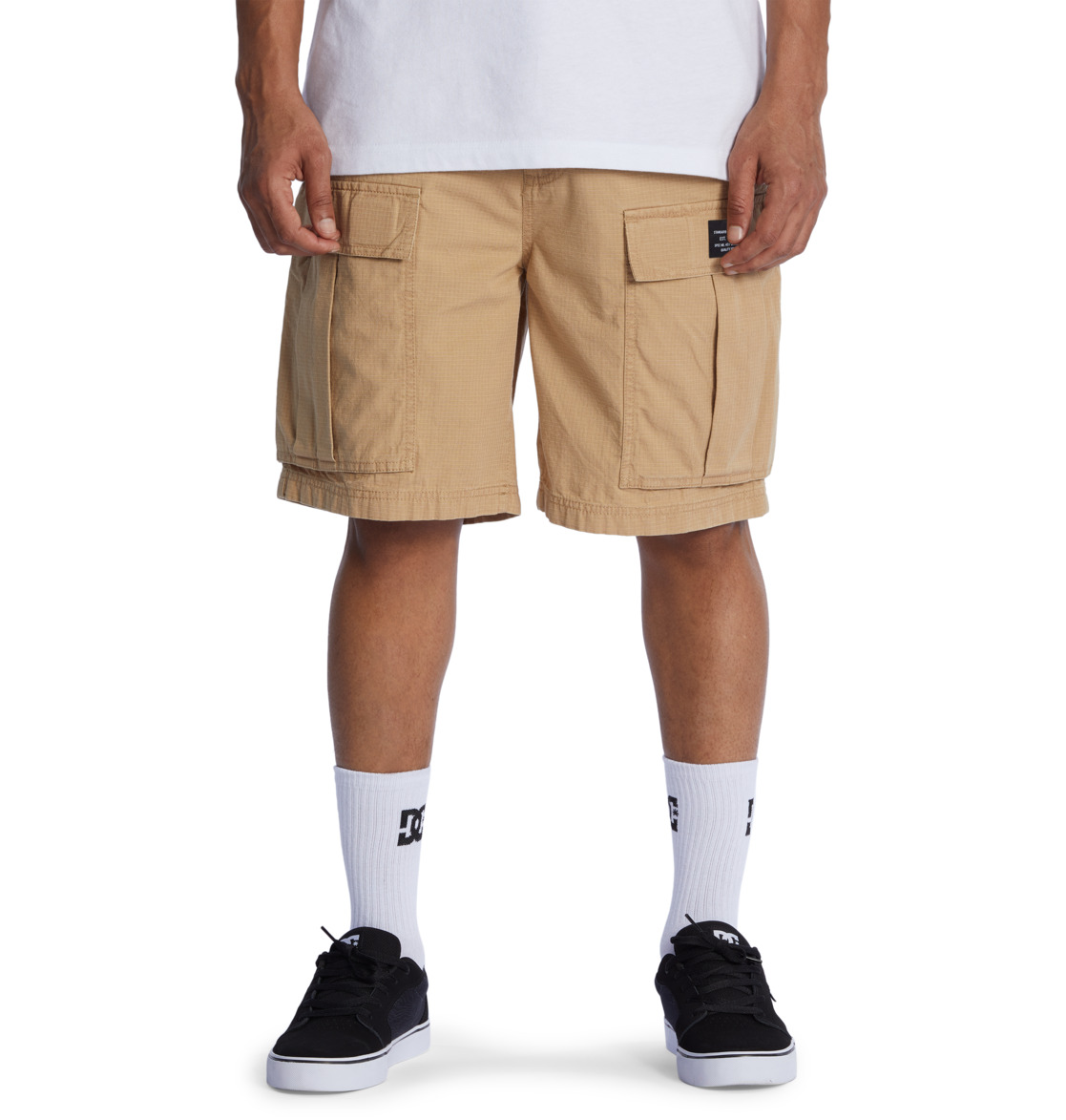 DC Tundra Cargo Men Shorts Brown | US-9043FYE