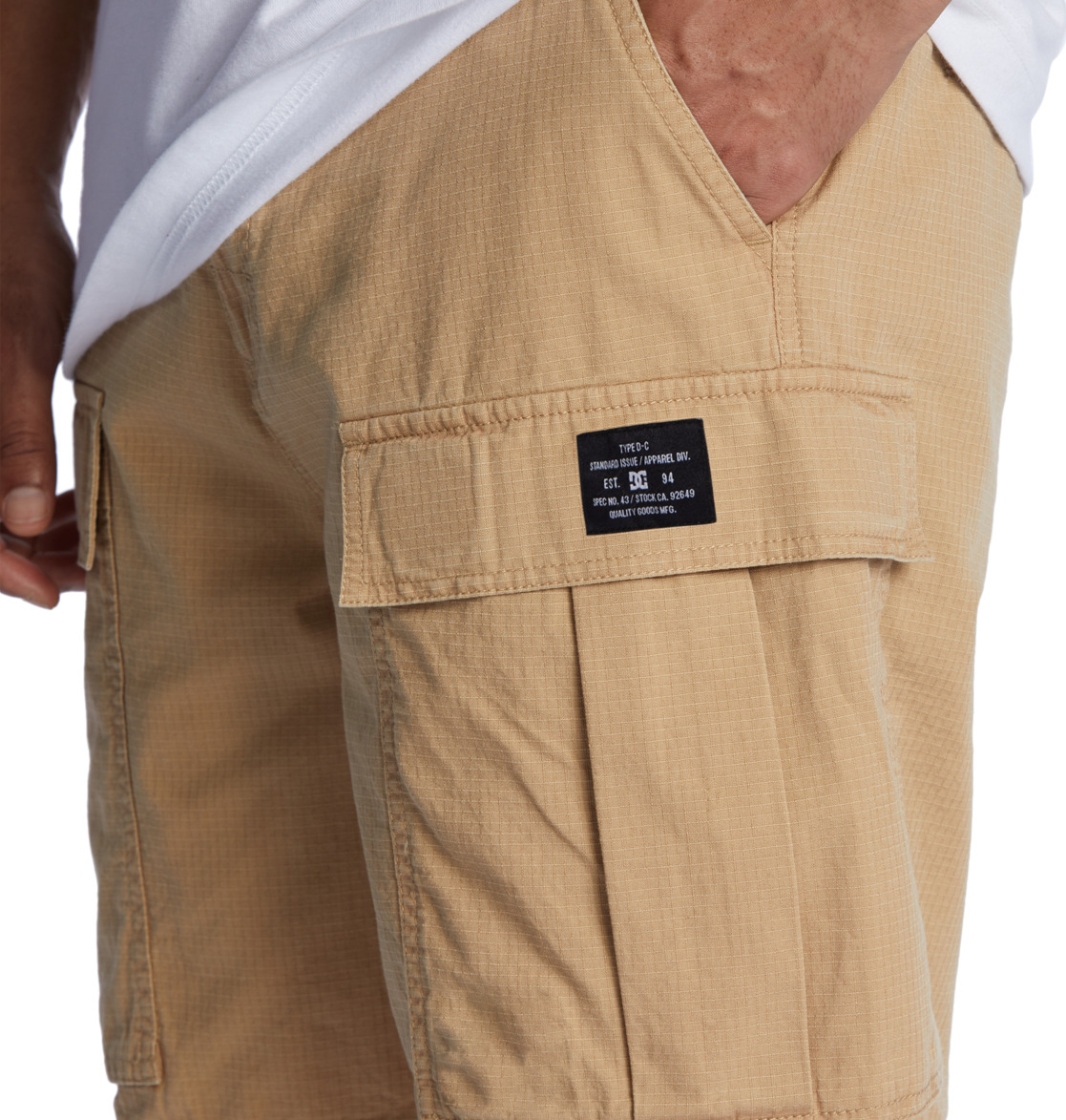 DC Tundra Cargo Men Shorts Brown | US-9043FYE