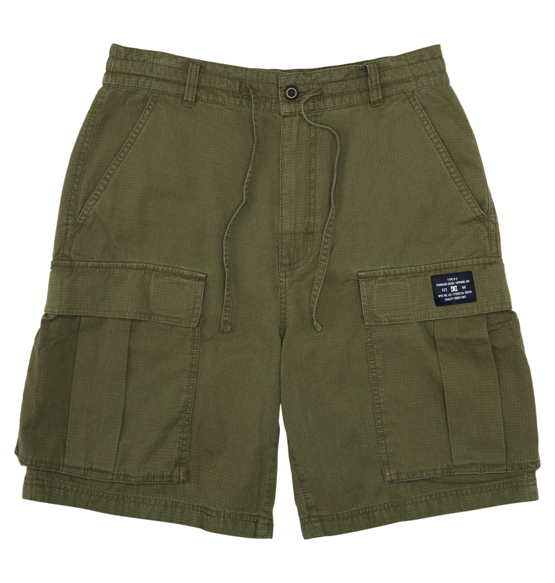 DC Tundra Cargo Men Shorts Dark Green | US-3495GYP