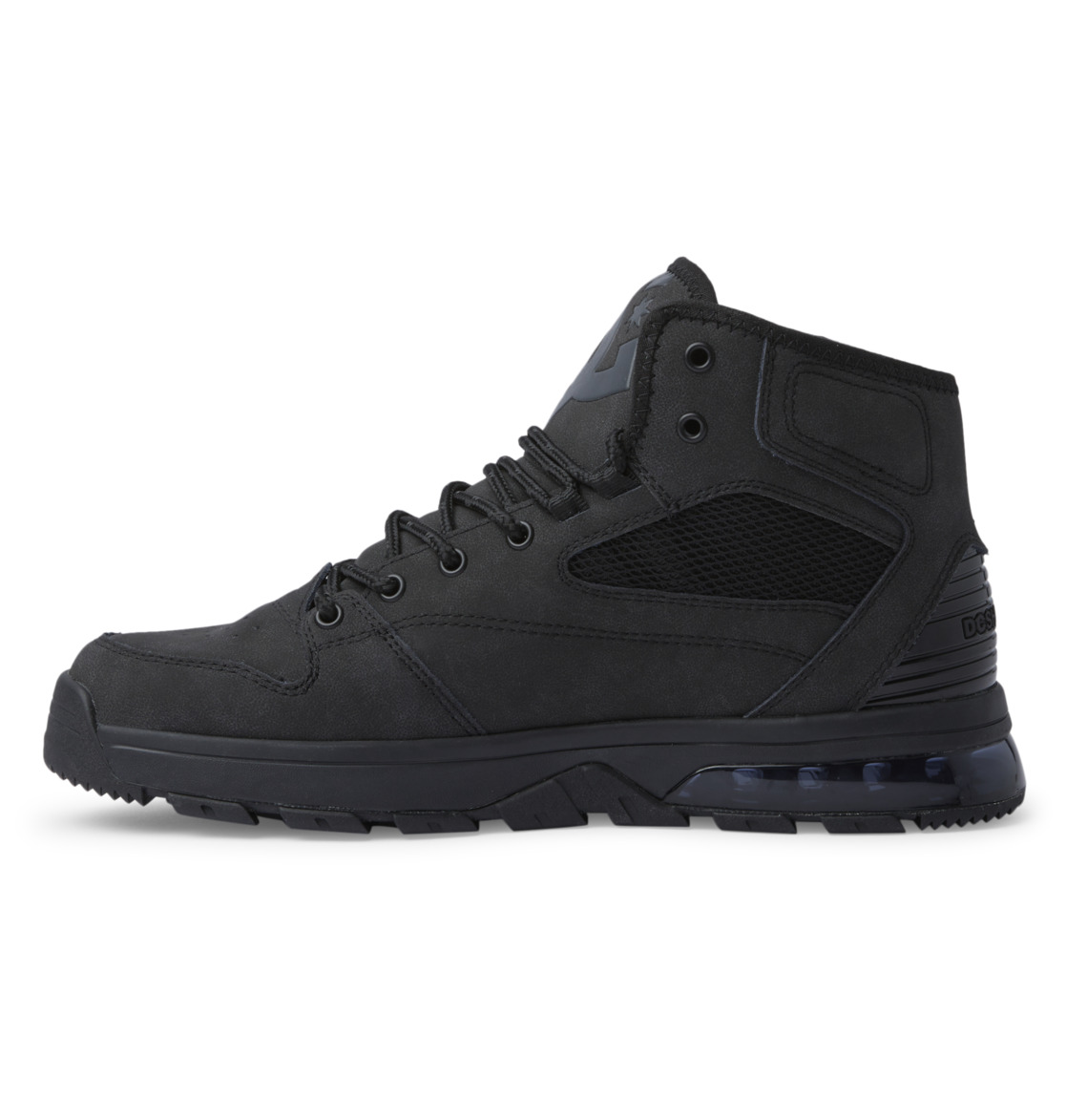 DC Versatile Hi WR Lace-Up Men Boots Black / Black | US-1579YUP