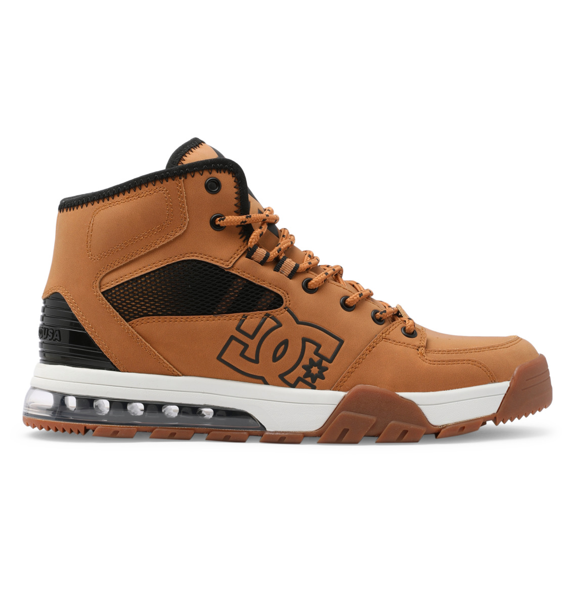 DC Versatile Hi WR Lace-Up Men Boots Brown / Black | US-1203TNJ