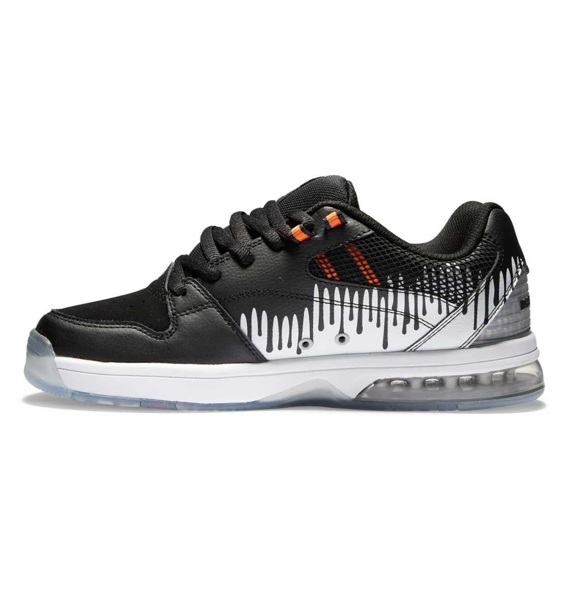 DC Versatile KB Men Sneakers Black / White / Orange | US-3201QCV