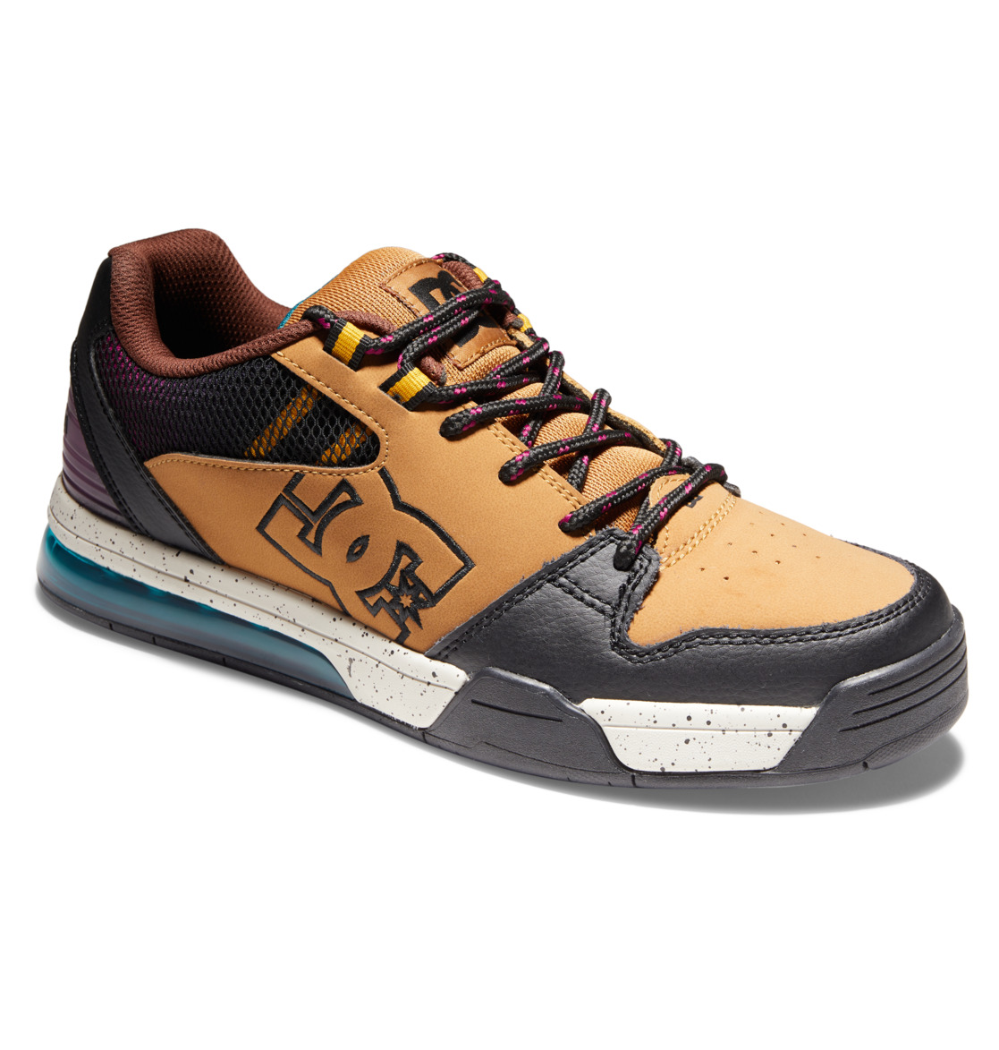 DC Versatile Men Sneakers Black/Brown | US-6954JQE