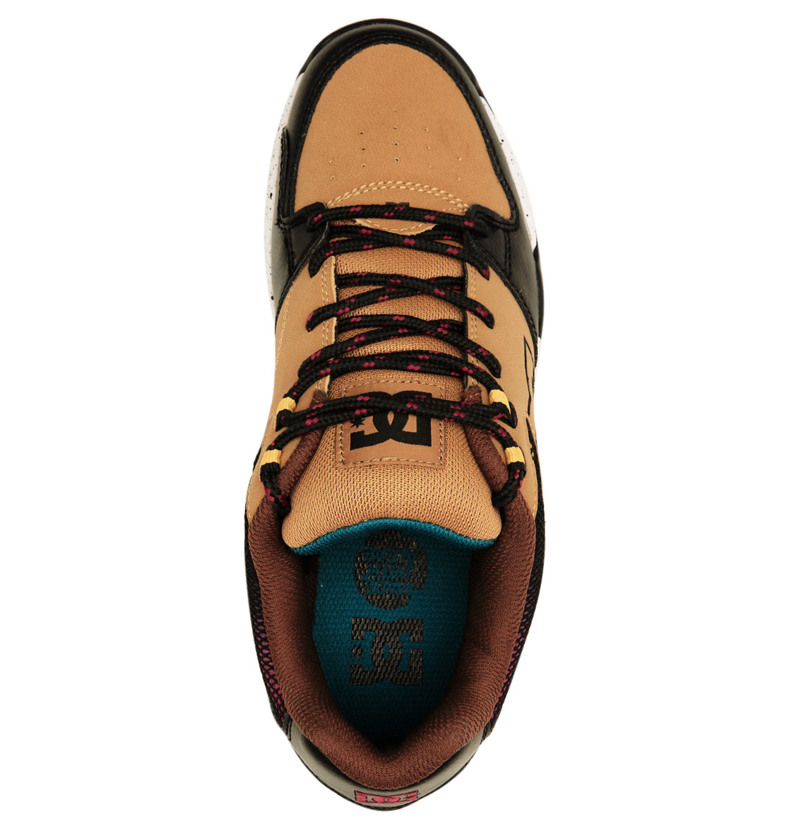 DC Versatile Men Sneakers Black/Brown | US-6954JQE