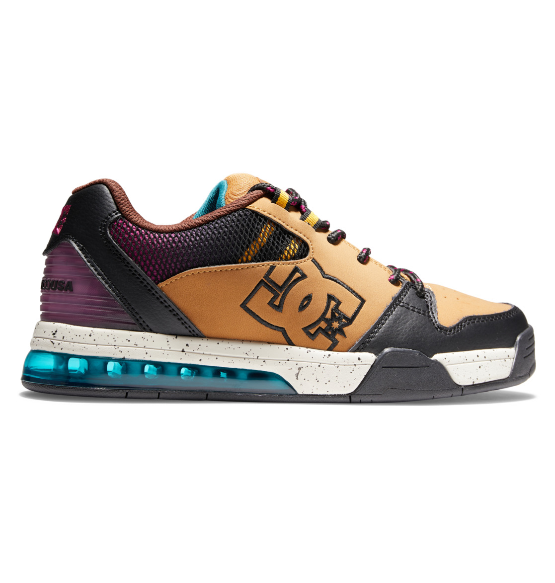 DC Versatile Men Sneakers Black/Brown | US-6954JQE