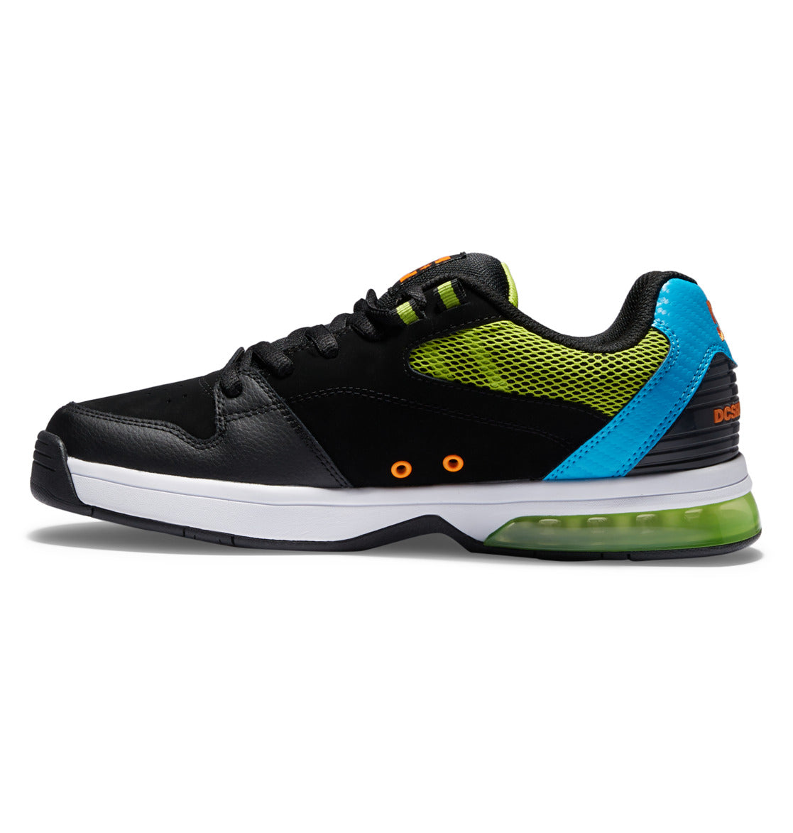 DC Versatile Men Sneakers Black / Blue / Green | US-3052JWV