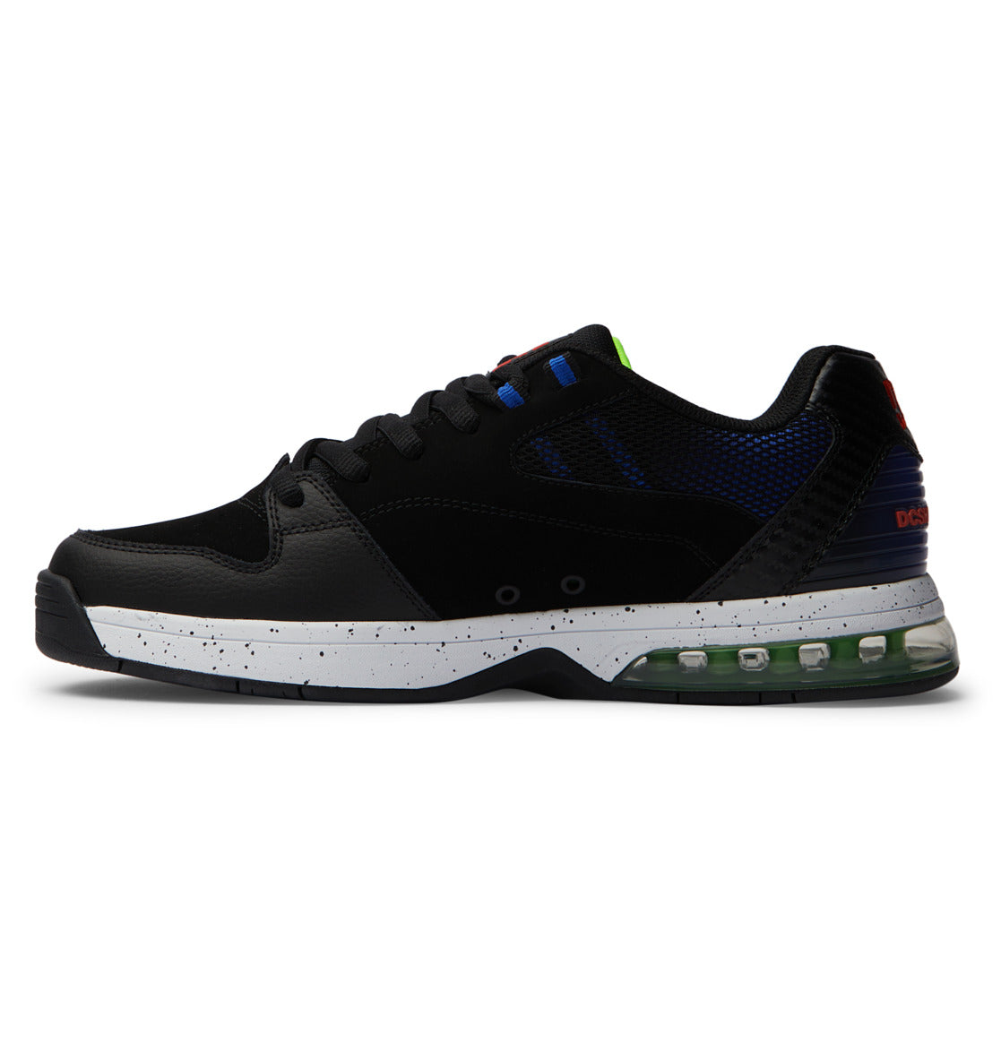 DC Versatile Men Sneakers Black / Red / Blue | US-3876XLU