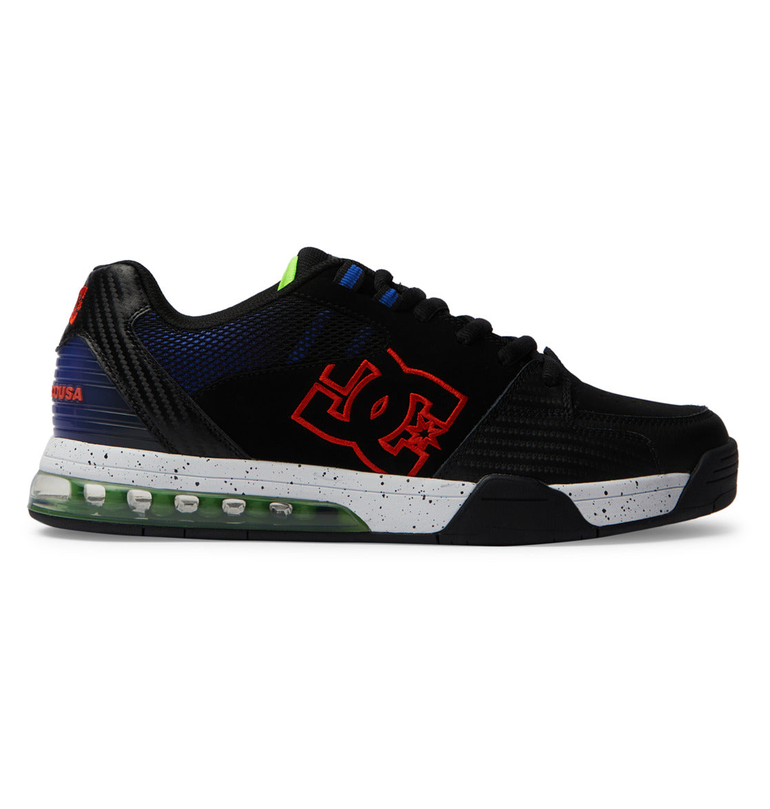 DC Versatile Men Sneakers Black / Red / Blue | US-3876XLU