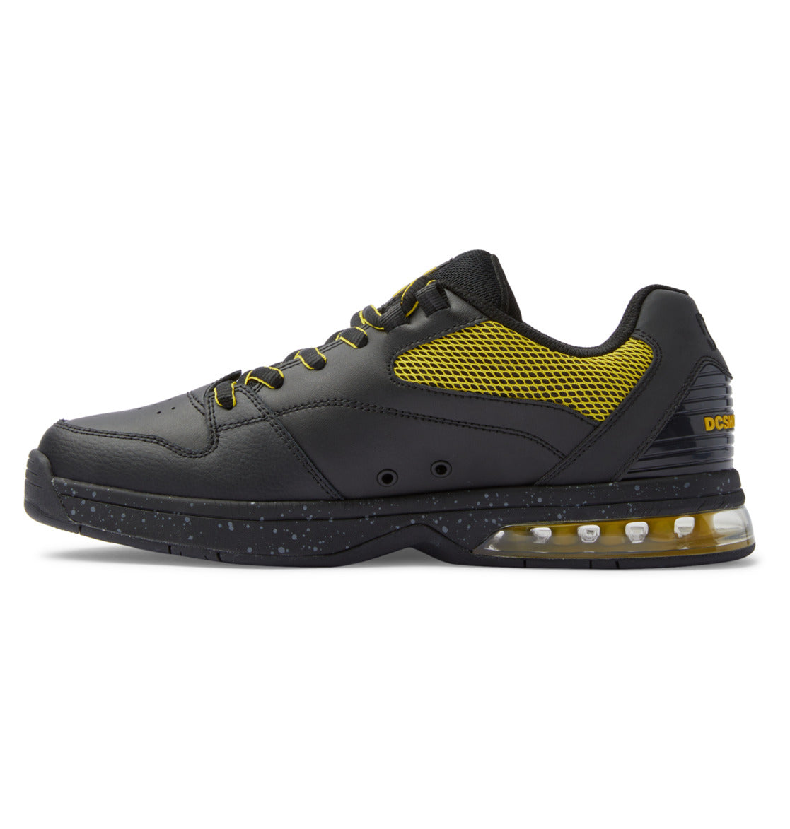 DC Versatile Men Sneakers Black / Yellow | US-1376QFY