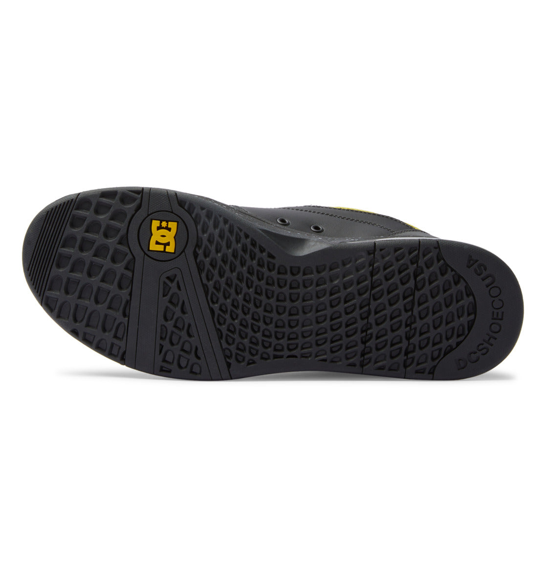 DC Versatile Men Sneakers Black / Yellow | US-1376QFY