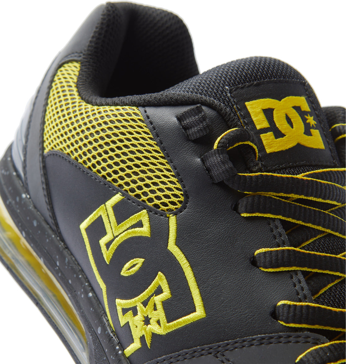 DC Versatile Men Sneakers Black / Yellow | US-1376QFY