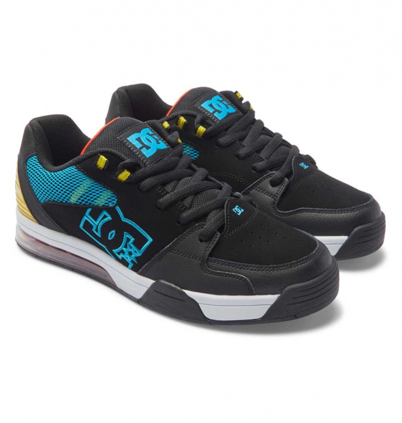 DC Versatile Men Sneakers Blue / Green | US-7346ZCH