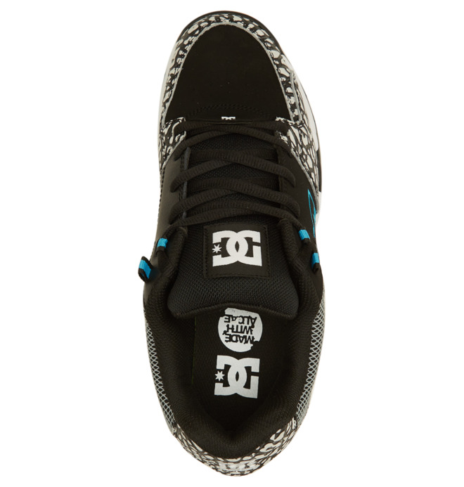 DC Versatile Men Sneakers Gray Black Blue | US-2086PHK