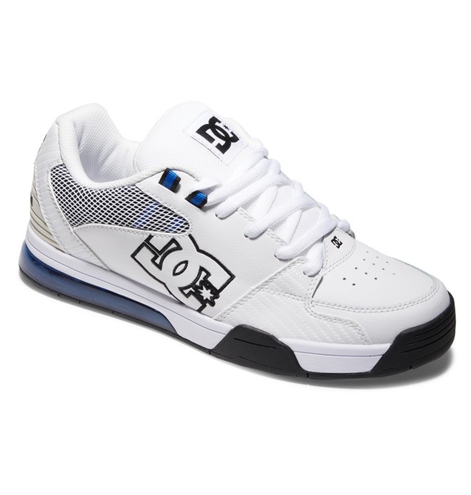 DC Versatile Men Sneakers White / Royal / White | US-0675XPV