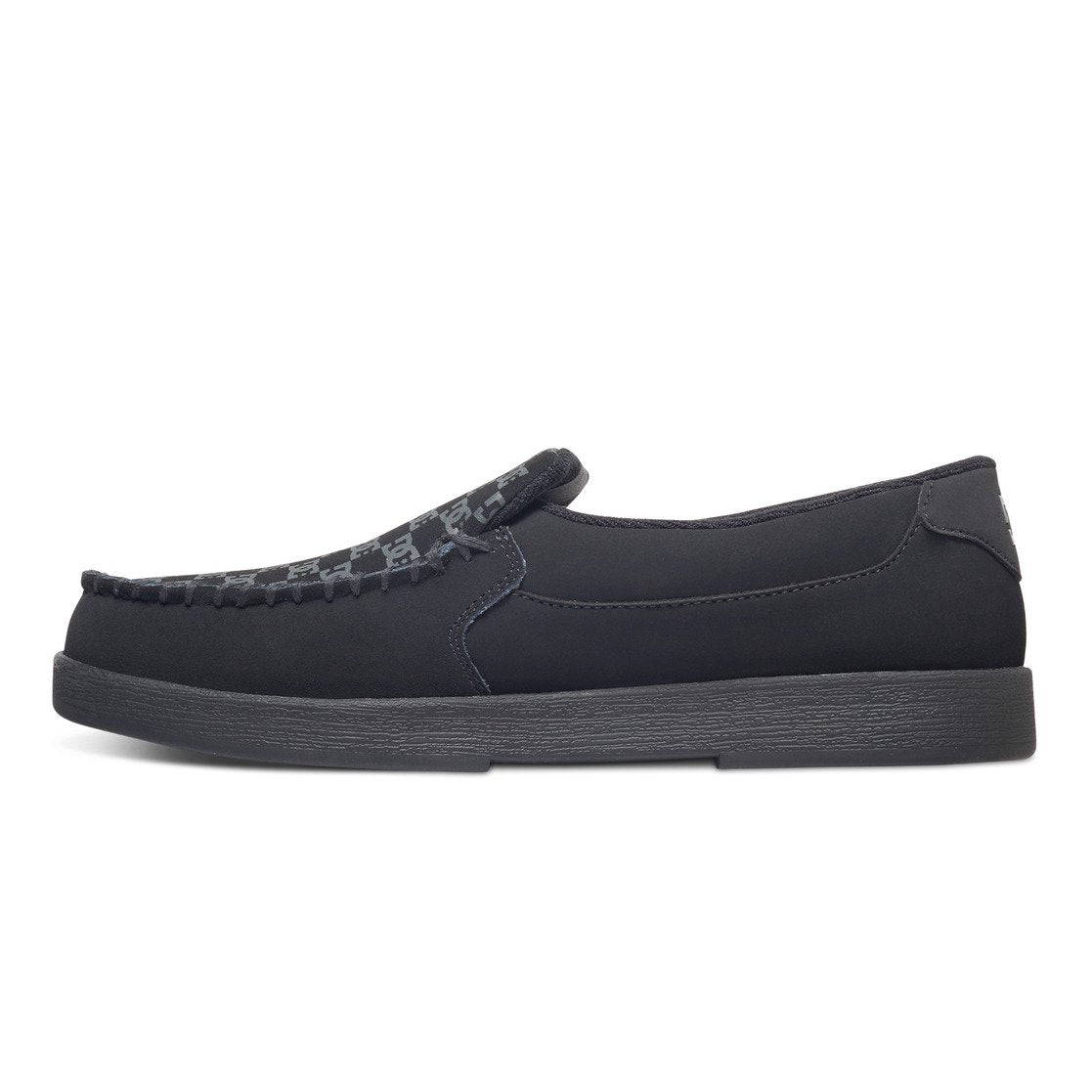 DC Villain Men Slip On Shoes Black | US-8021BDW