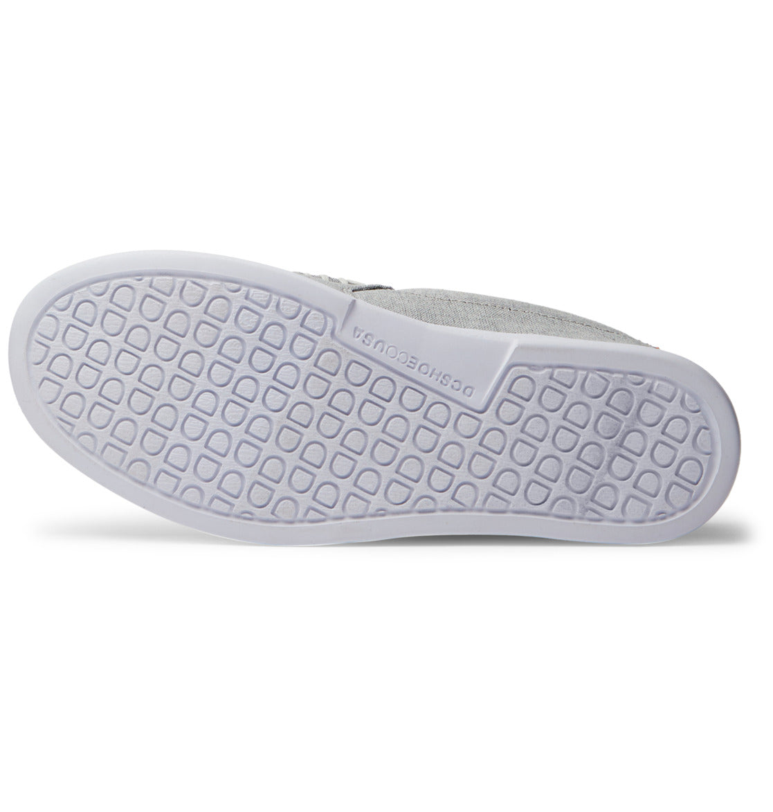 DC Villain Men Slip On Shoes White / Grey | US-5234JPF