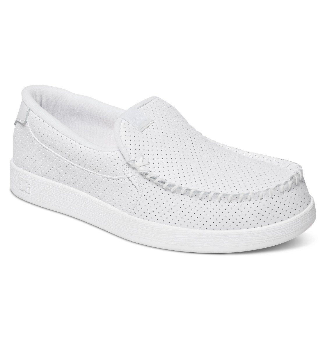 DC Villain Men Slip On Shoes White | US-3460ZXQ