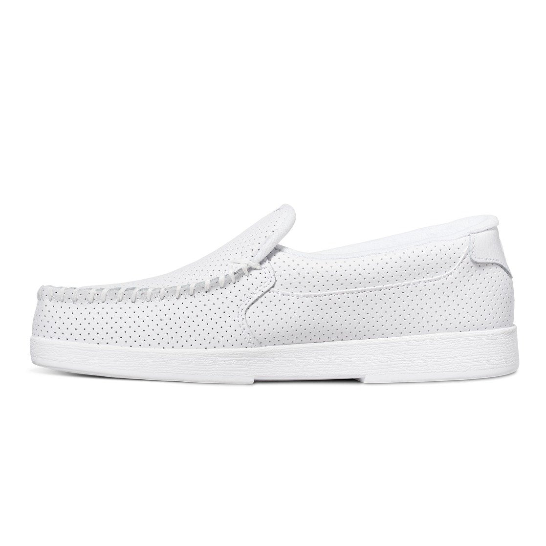 DC Villain Men Slip On Shoes White | US-3460ZXQ