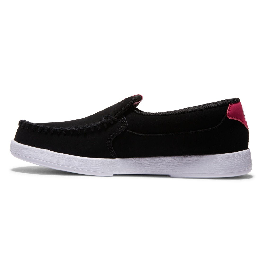 DC Villain Women Slip On Shoes Black / Pink | US-0891JCF