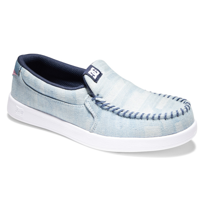 DC Villain Women Slip On Shoes Blue | US-0618NXS