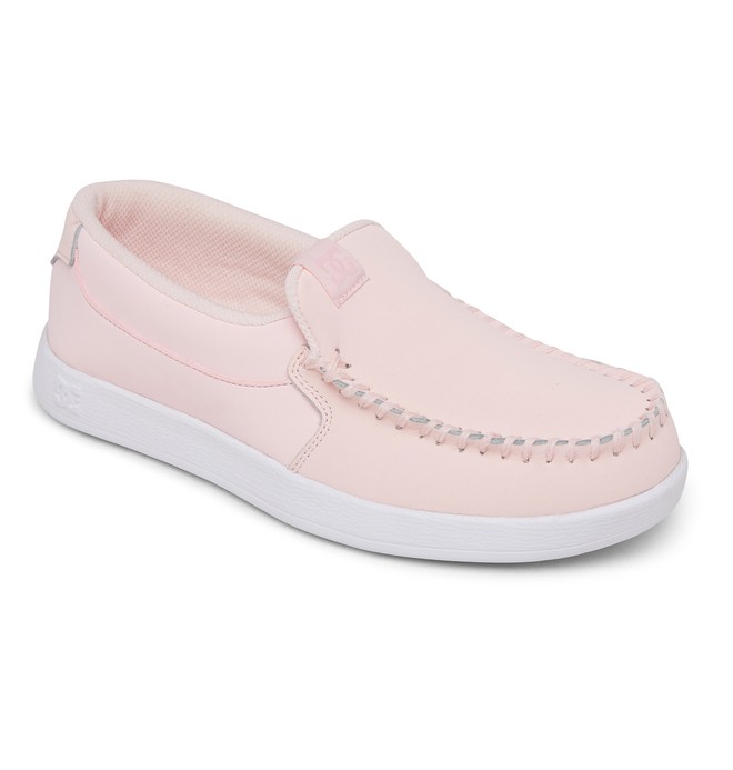 DC Villain Women Slip On Shoes Light Pink | US-2768AFS