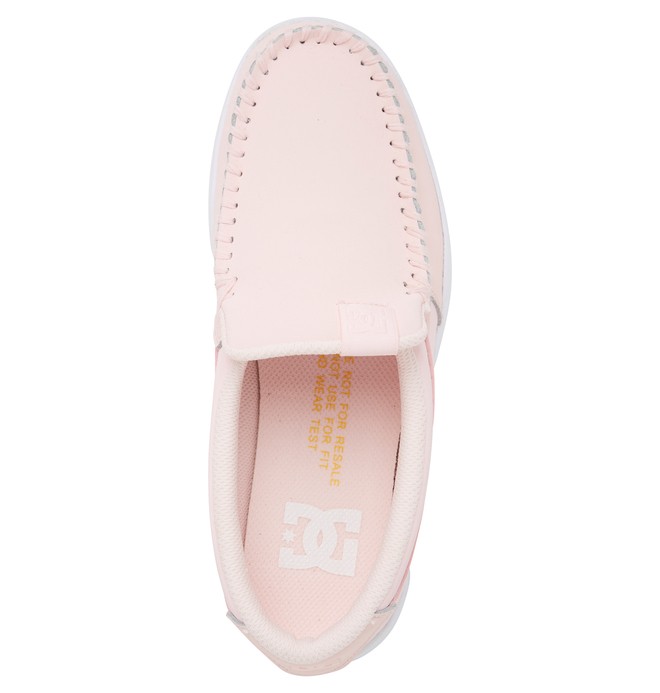 DC Villain Women Slip On Shoes Light Pink | US-2768AFS