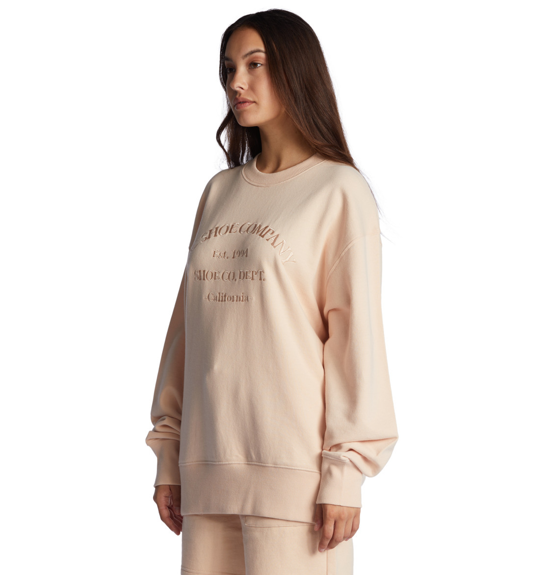 DC Weekend Women Sweatshirt Cream Brown | US-6270IWR