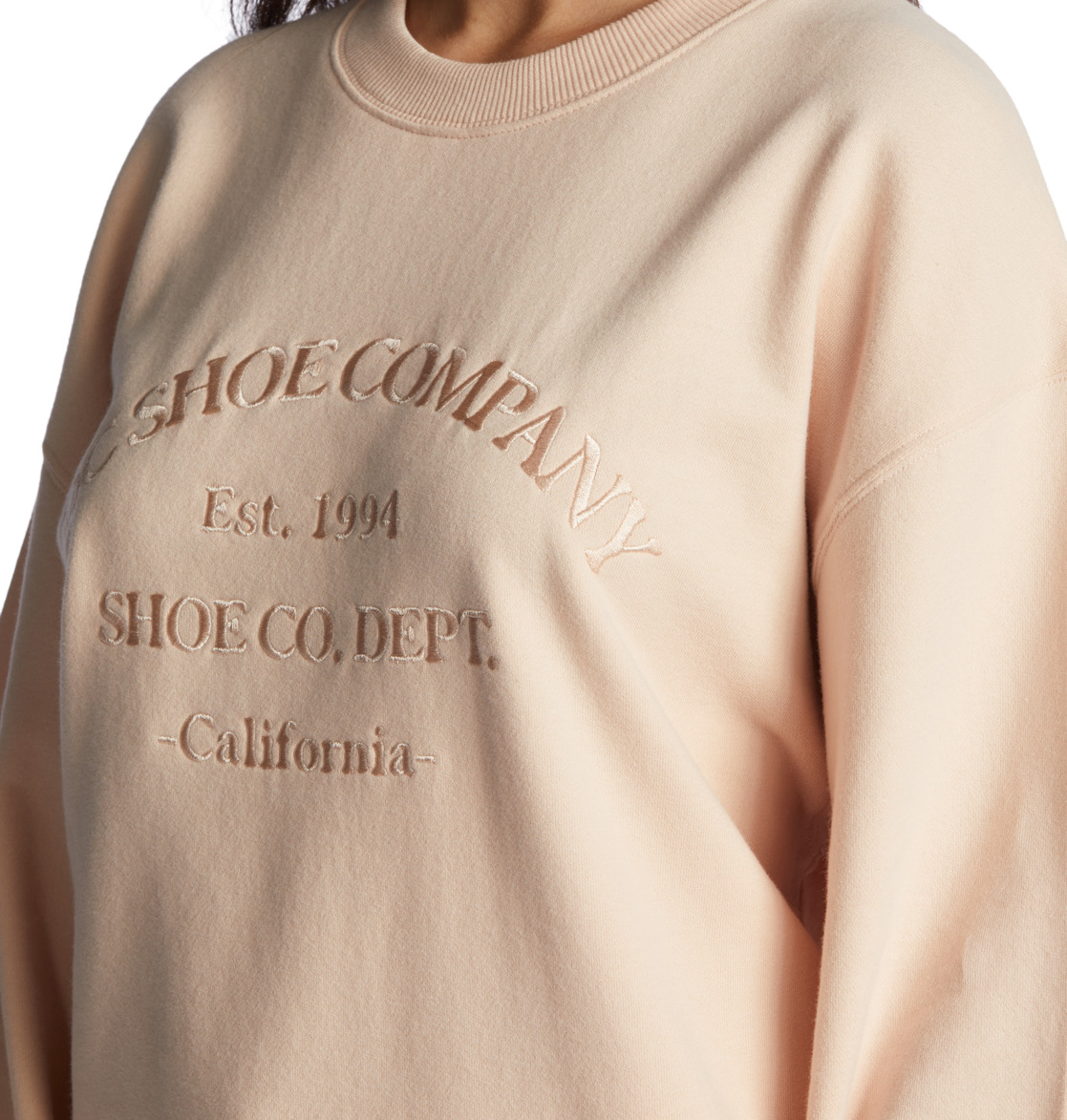 DC Weekend Women Sweatshirt Cream Brown | US-6270IWR