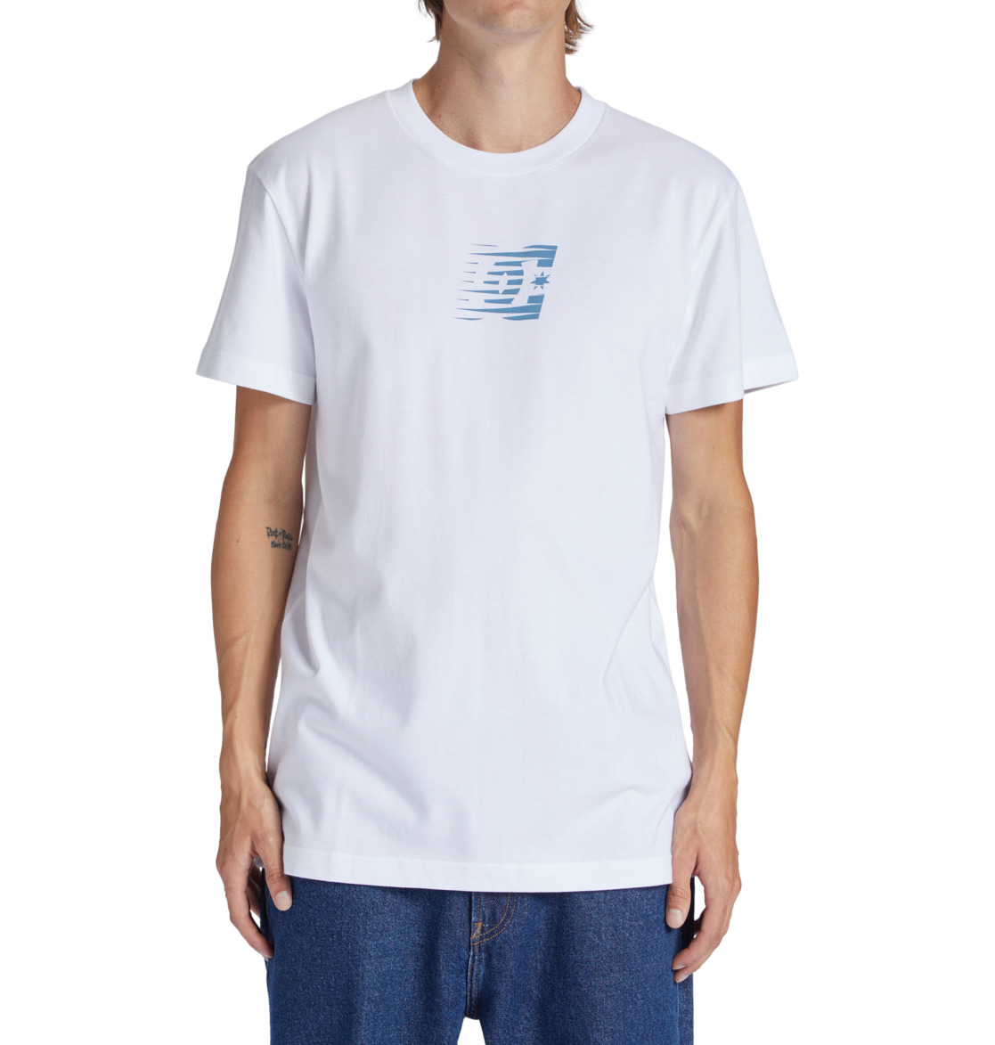 DC Wholesale Men T-Shirt White | US-1328DFC