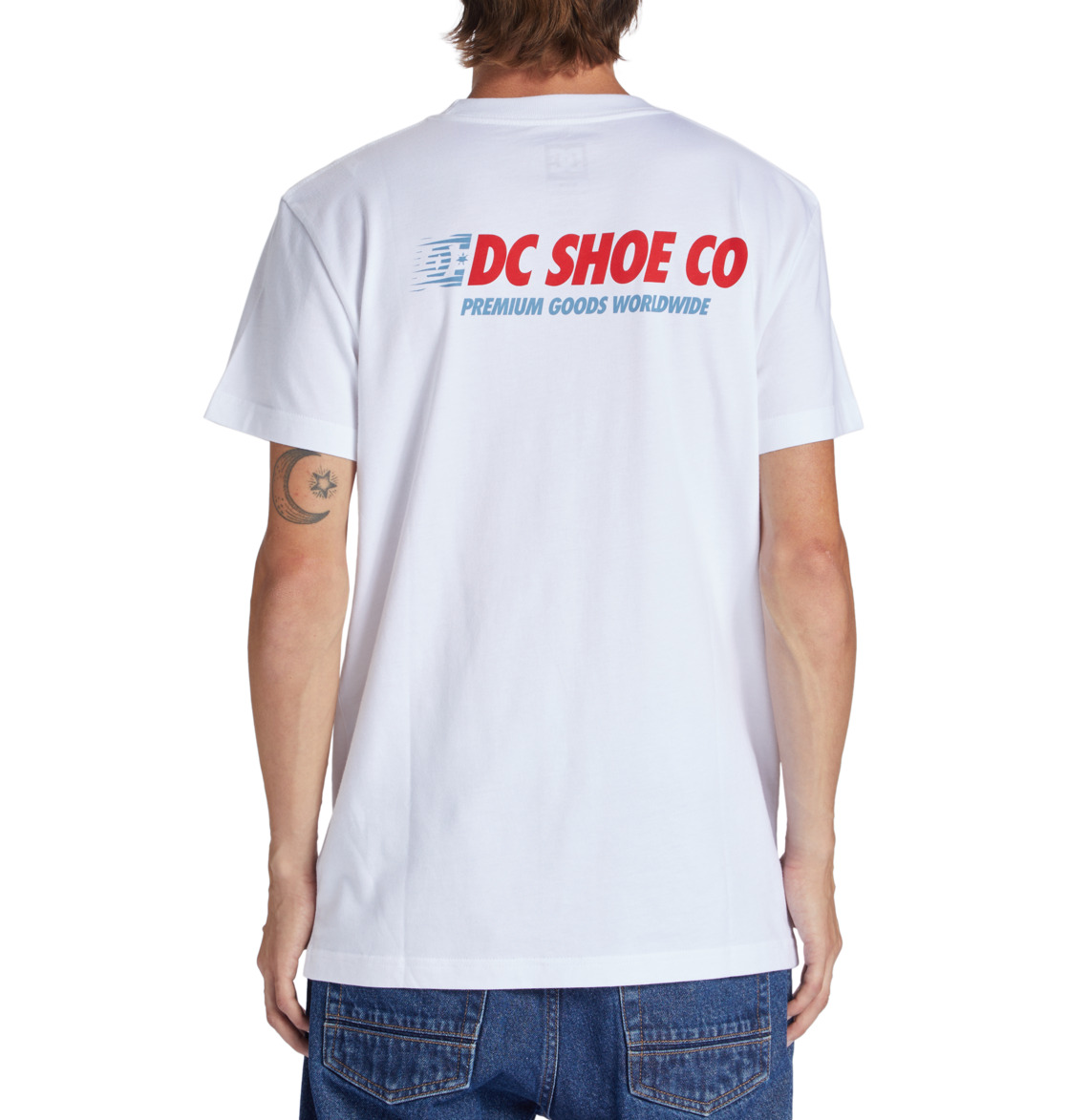 DC Wholesale Men T-Shirt White | US-1328DFC