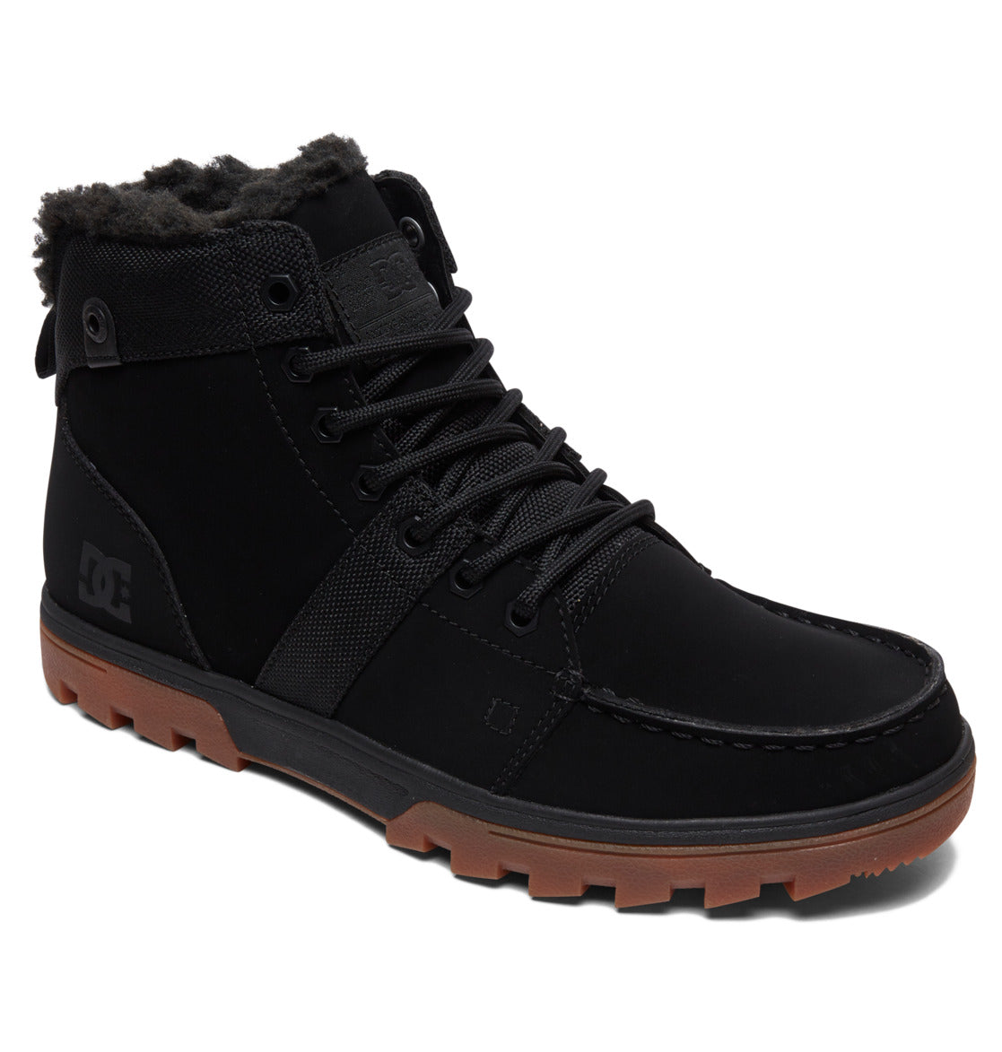 DC Woodland Men Winter Boots Black | US-7652PMN