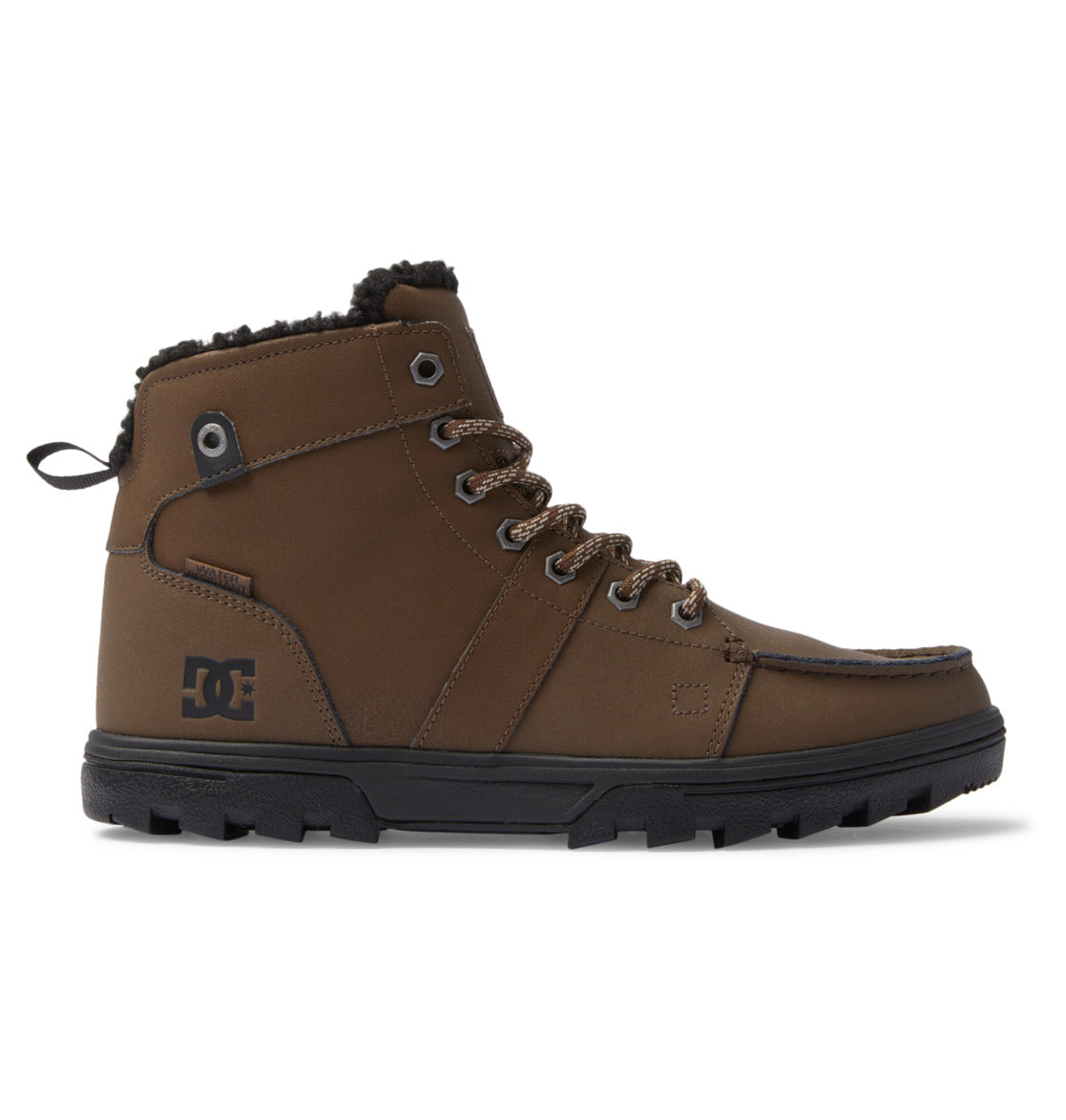 DC Woodland Men Winter Boots Dark Chocolate | US-1943WYT