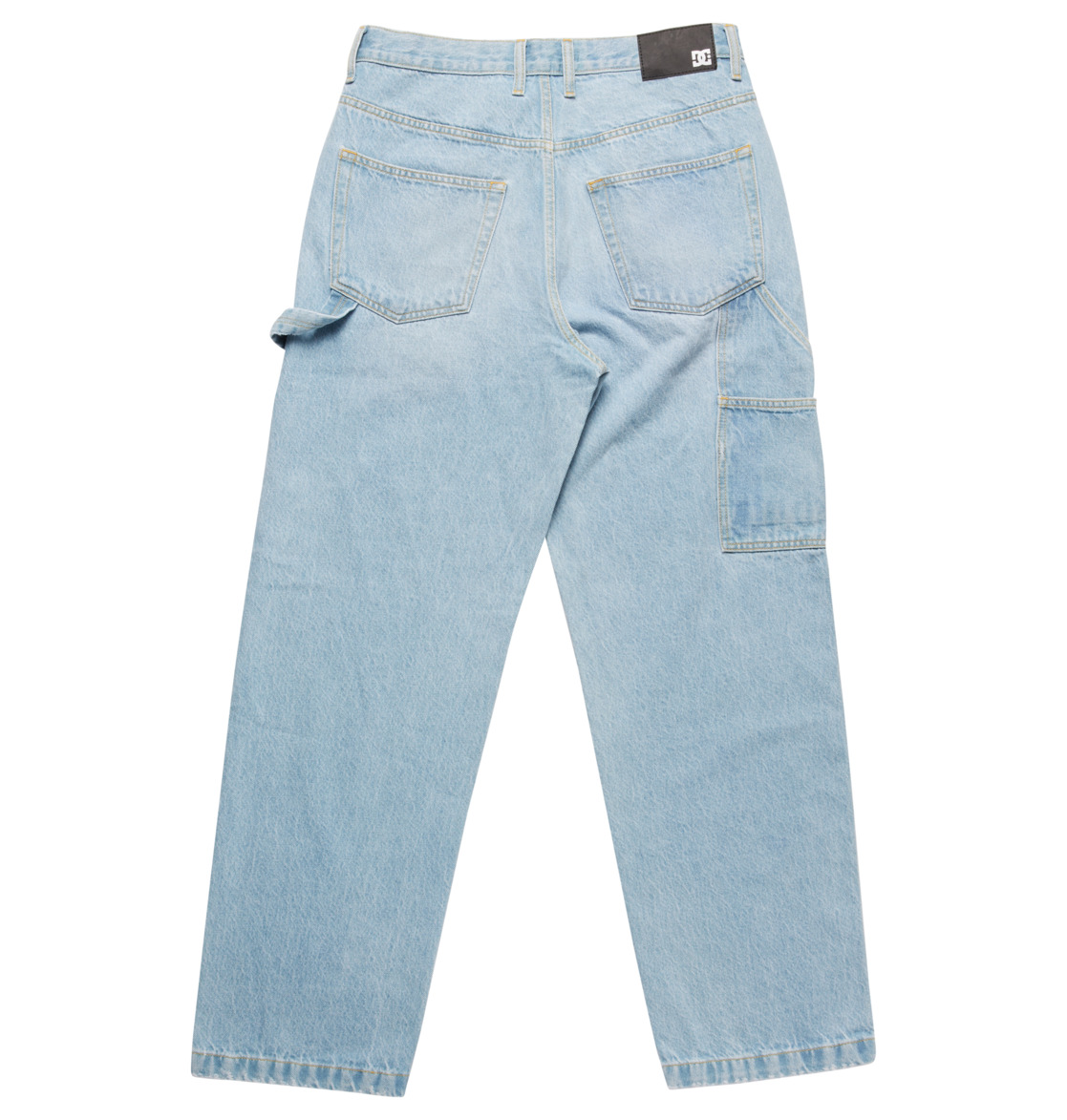 DC Worker Baggy Carpenter Denim Men Jeans Indigo Light | US-8453TOJ