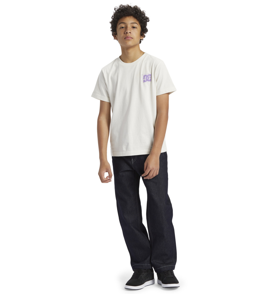 DC Worker Baggy Kids' Pants Indigo | US-9870ZLC