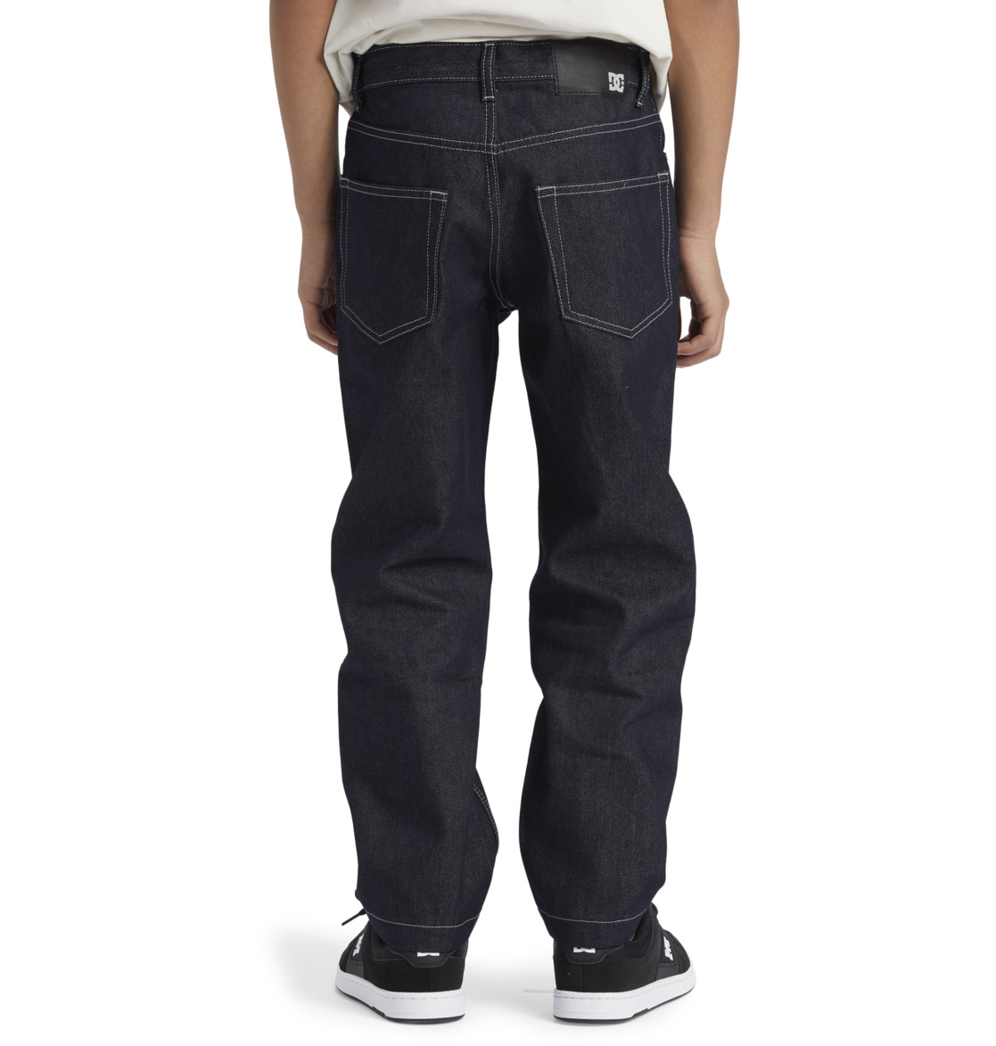 DC Worker Baggy Kids' Pants Indigo | US-9870ZLC