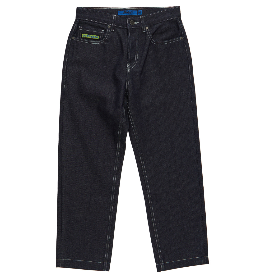 DC Worker Baggy Kids\' Pants Indigo | US-9870ZLC