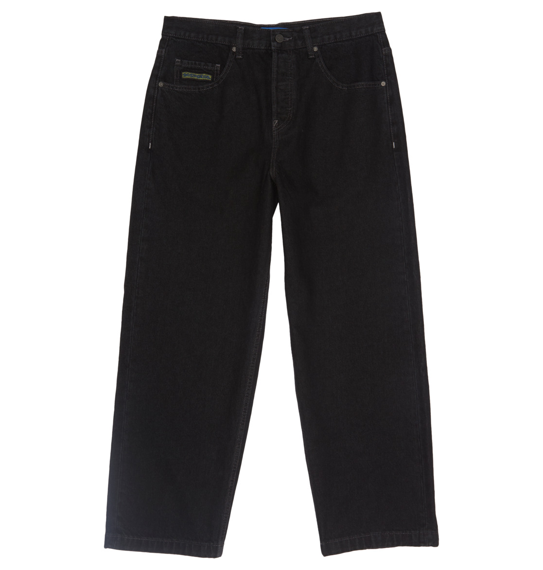 DC Worker Baggy Men Jeans Black | US-3641XJI