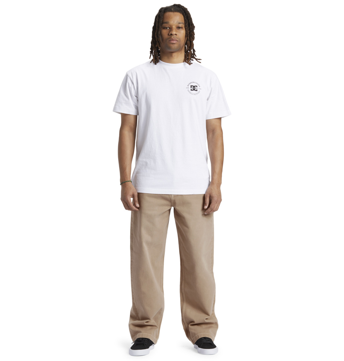 DC Worker Baggy Men Jeans Brown | US-1852HWM