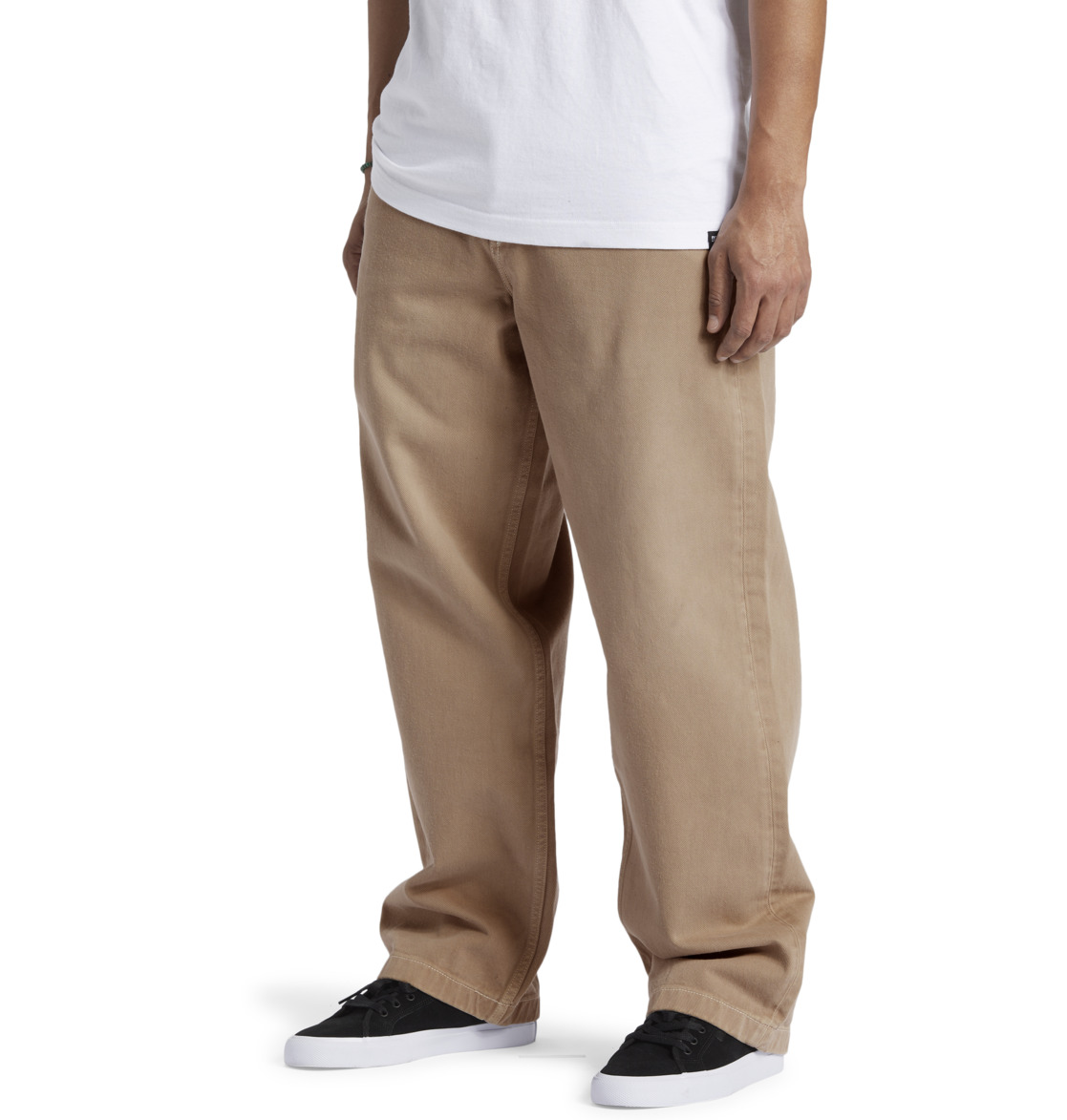 DC Worker Baggy Men Jeans Brown | US-1852HWM